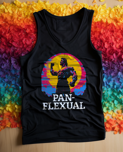 Pan-Flexual - LGBTQ+ Pride Gym Workout Tank Top